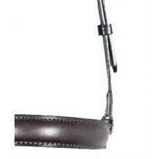 Dever Show (plain raised) Noseband - Hunt Weight
