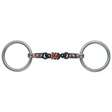 Sweet Iron Copper Roller Snaffle