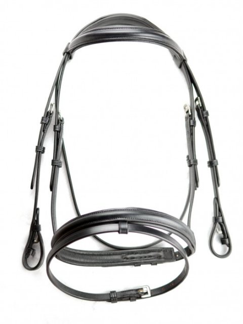 Dever Dever Plain Raised Show Bridle