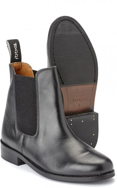 Toggi Ottawa Leather Jodhpur Riding Boots,Black or Brown,All Sizes,New