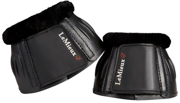 LeMieux LeMieux Rubber Bell Boots with Fleece