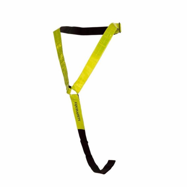 EquiSafety Reflective Neck Band - yellow