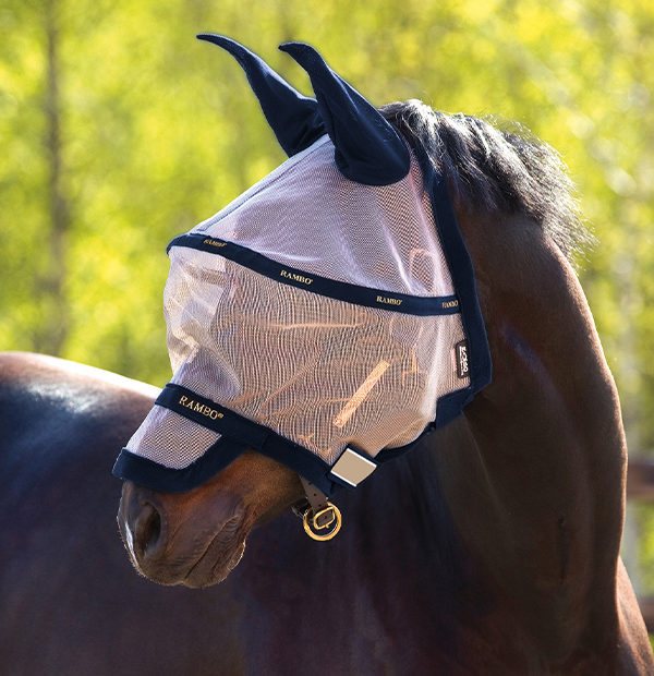 Rambo Rambo Flymask Plus (Non-Treated)