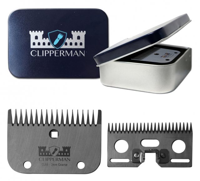 Clipperman Clipperman CLA6 High Quality Steel Blade Set