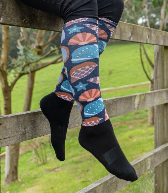 Cameo Equine Cameo Equine Adults Cameo Socks - Shells