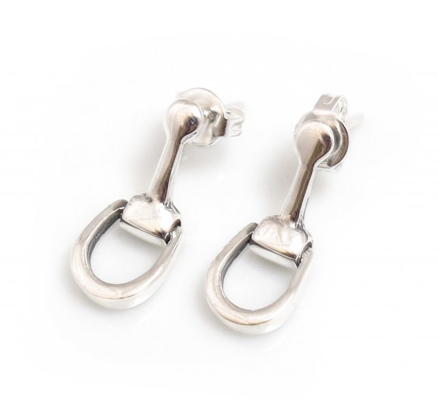 HiHo Silver HiHo Silver Sterling Silver Snaffle Earrings