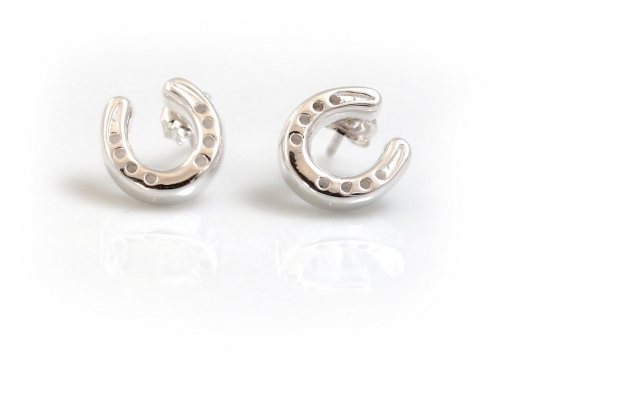 HiHo Silver HiHo Silver Sterling Silver Horseshoe Studs
