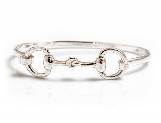 HiHo Silver HiHo Silver Exclusive Sterling Silver Double Snaffle Bracelet