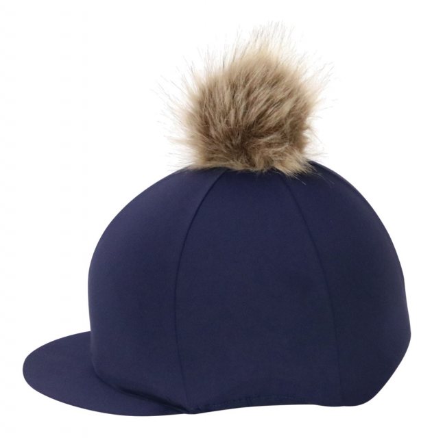 Hy Hy Hat Cover with Faux Fur Pom Pom