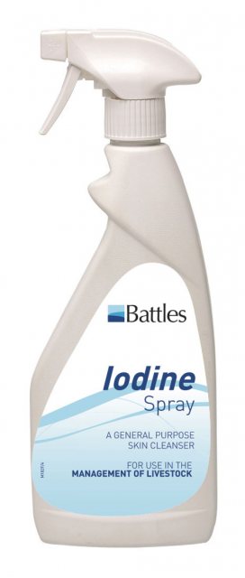 Battles Battles 2.5% Iodine Spray