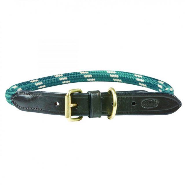 Weatherbeeta Weatherbeeta Rope Leather Dog Collar