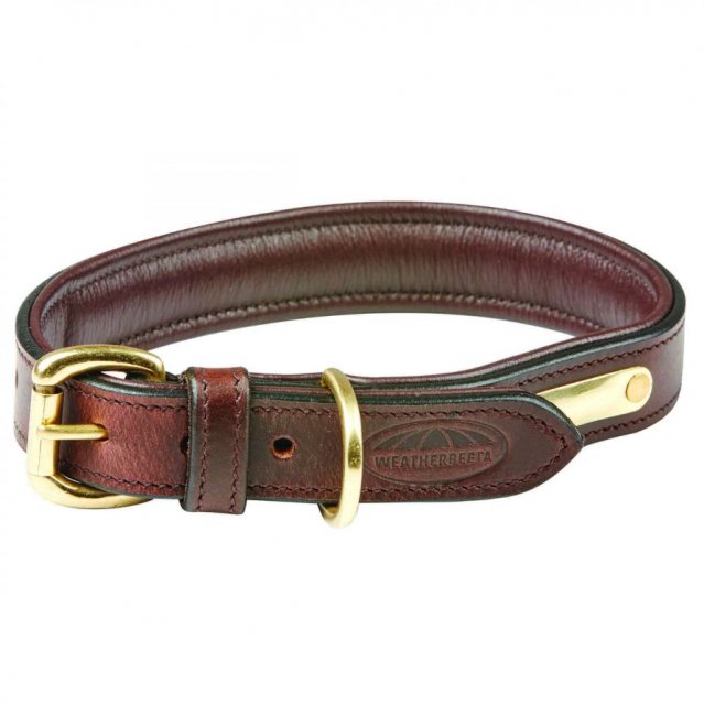 Weatherbeeta Weatherbeeta Padded Leather Dog Collar