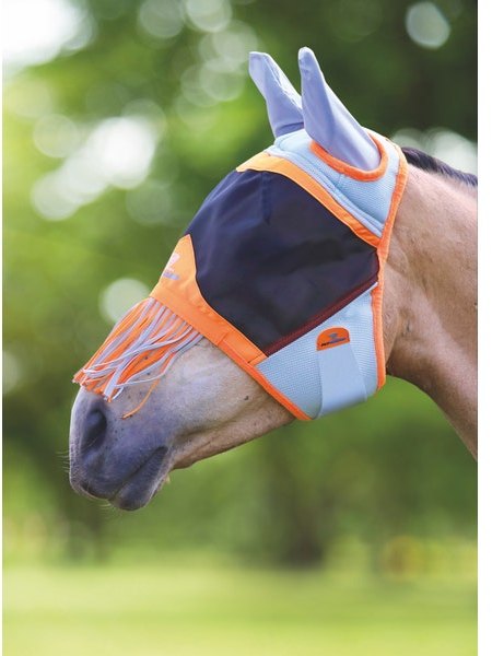 Shires Shires Air Motion Fly Mask with Ears & Fringe