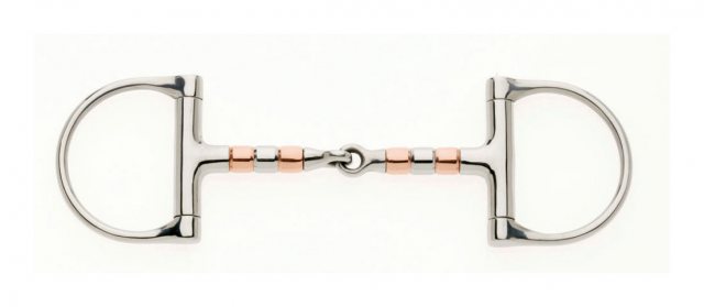 Battles Copper Roller D Ring Snaffle