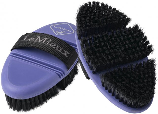 LeMieux LeMieux Flexi Soft Body Brush - Bluebell