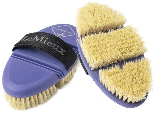LeMieux LeMieux Flexi Scrubbing Brush - Bluebell