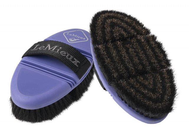 LeMieux LeMieux Flexi Horse Hair Body Brush - Bluebell