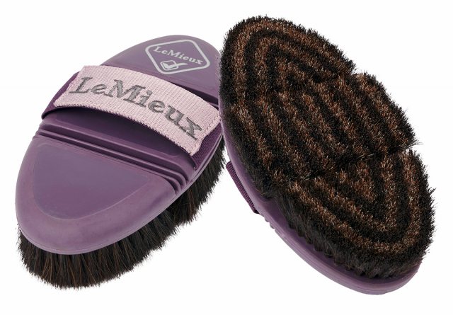 LeMieux Flexi Horse Hair Body Brush - Fig