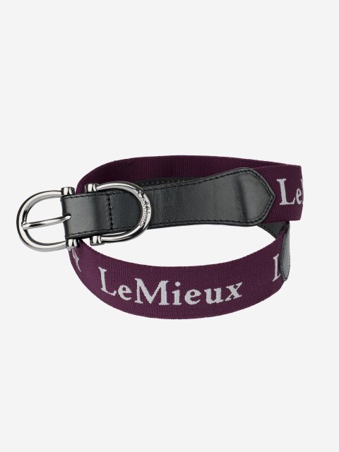 LeMieux LeMieux Elasticated Belt - Fig