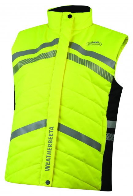 Weatherbeeta Weatherbeeta Reflective Quilted Gilet Hi Vis