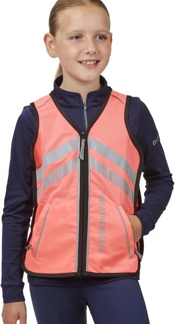 Weatherbeeta Weatherbeeta Childs Reflective Waistcoat Hi Vis