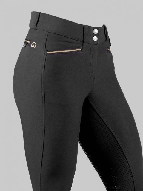 Agaso Agaso Winter (Fleece Lined) Breeches - Black