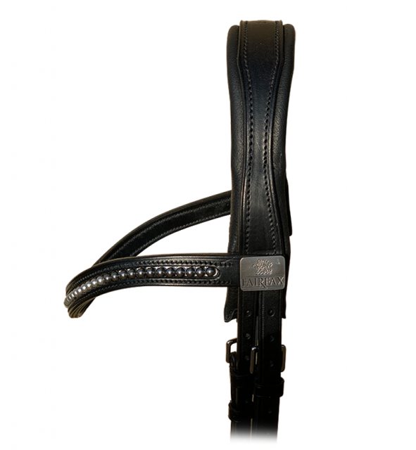 Fairfax Fairfax Stallion Headpiece - Snaffle Bridle