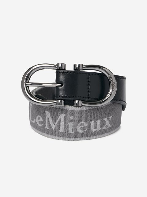 LeMieux LeMieux Elasticated Belt - Dark Grey