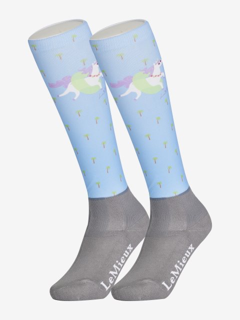 LeMieux LeMieux Footsies Socks - Seaside Unicorn