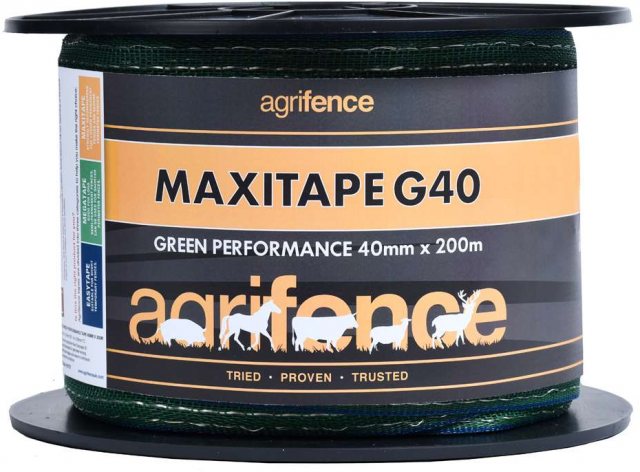 Agrifence Agrifence Maxitape Green - 40mm x 200m