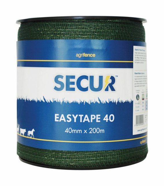 Agrifence Easytape Green - 40mm x 200m