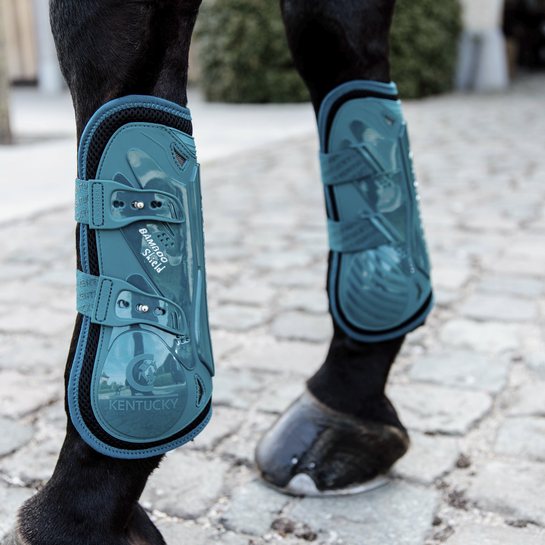 Kentucky Kentucky Tendon Boots Bamboo Shield - Elastic - Emerald