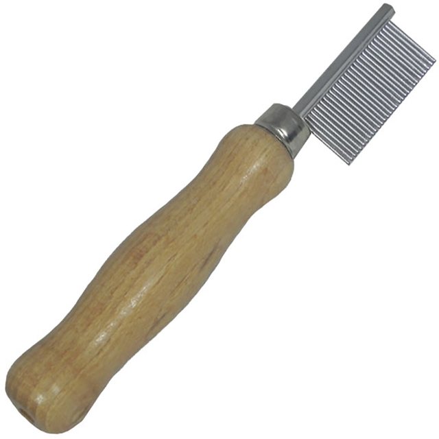 Quarter Marking Comb Wooden Handle