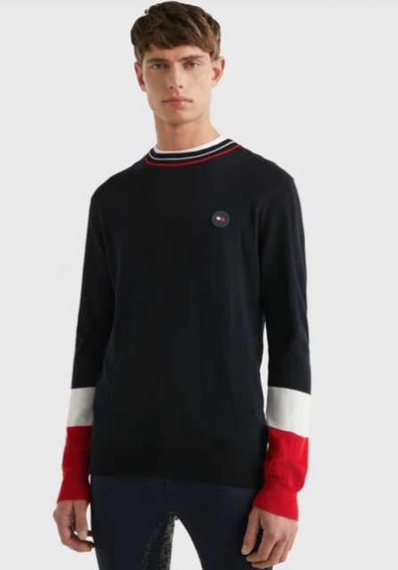 Tommy Hilfiger Tommy Hilfiger Colourblock Sweater - Desert Sky