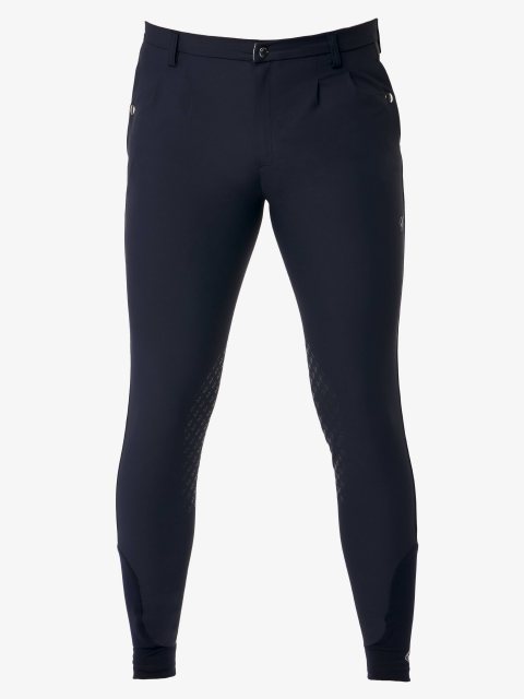 LeMieux LeMieux Mens Elite Classic Pleated Breech - Navy