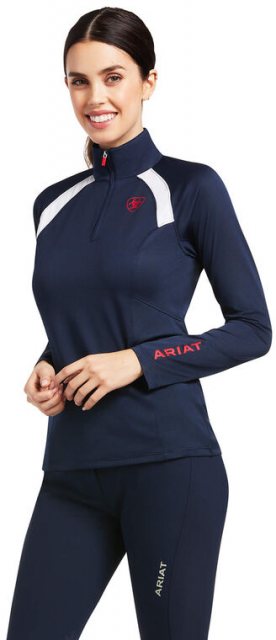 Ariat Ariat Sunstopper 2.0 1/4 Zip Base Layer - Team