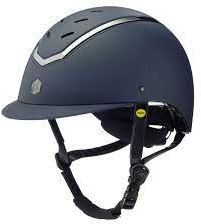 EQX EQX Kylo Riding Hat with MIPS - Navy Matte/Pewter