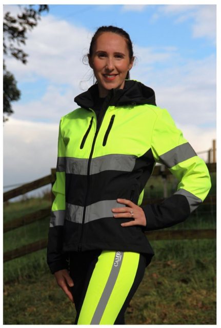 Cameo Equine Water Repellent Hi Viz Jacket