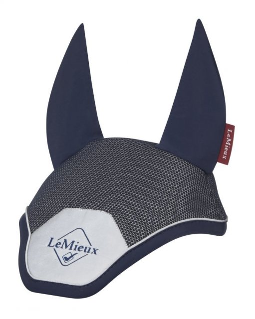 LeMieux LeMieux Reflective Classic Fly Hood - Navy