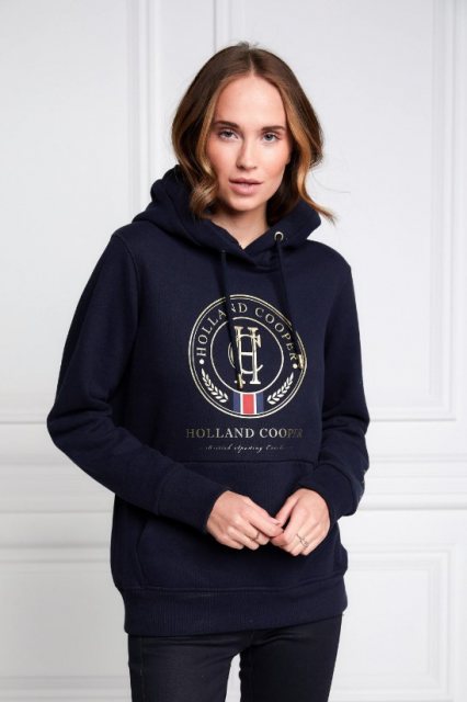 Holland Cooper Holland Cooper HC Heritage Hoodie - Ink Navy