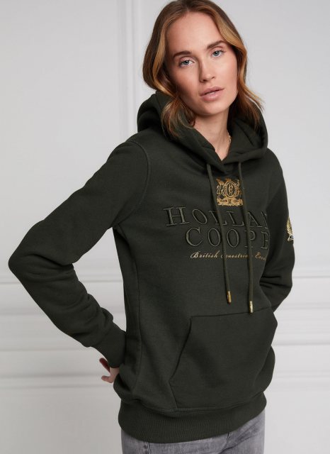 Holland Cooper Holland Cooper HC Heritage Hoodie - Racing Green