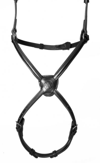 Henry James Henry James Double Buckle Figure 8 Grackle Noseband