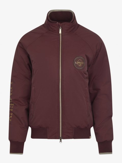 LeMieux LeMieux Ladies Elite Crew Jacket - Burgundy