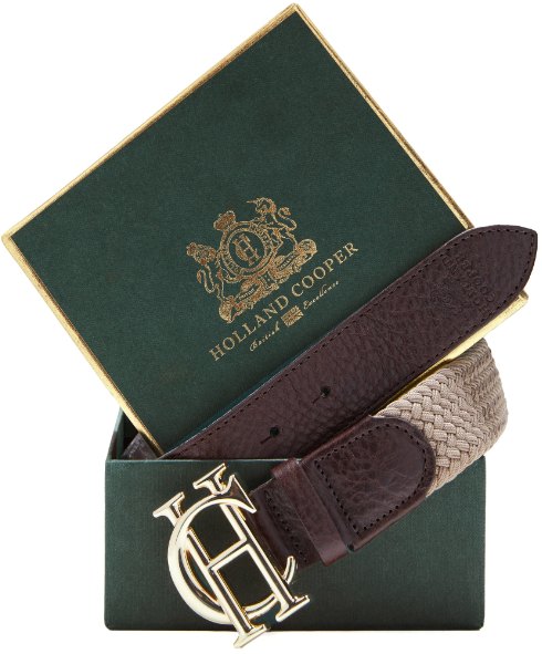 Holland Cooper Holland Cooper HC Heritage Belt - Taupe