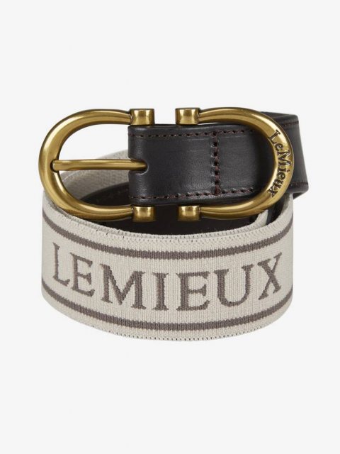 LeMieux LeMieux Elasticated Belt - Stone
