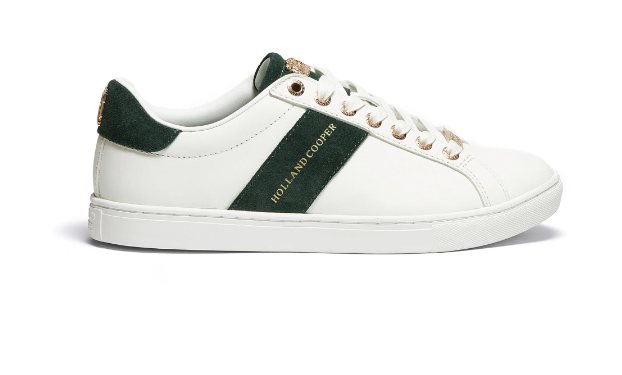 Holland Cooper Holland Cooper Knightsbridge Court Trainer - Racing Green