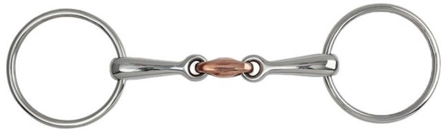 Shires Shires Loose Ring Copper Lozenge Snaffle