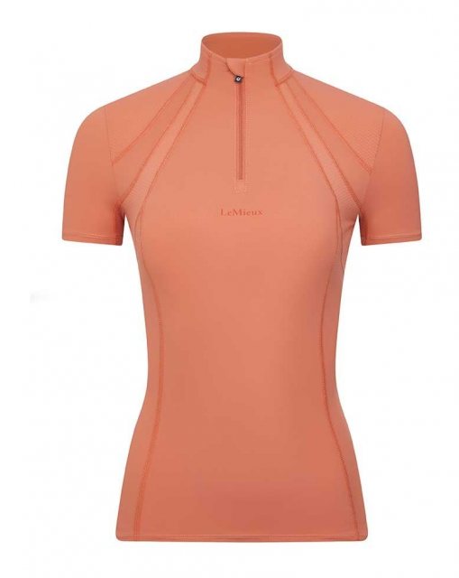 LeMieux LeMieux Mia Mesh Short Sleeve - Apricot