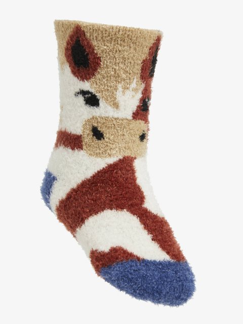 LeMieux LeMieux Mini Fluffy Character Socks - Flash