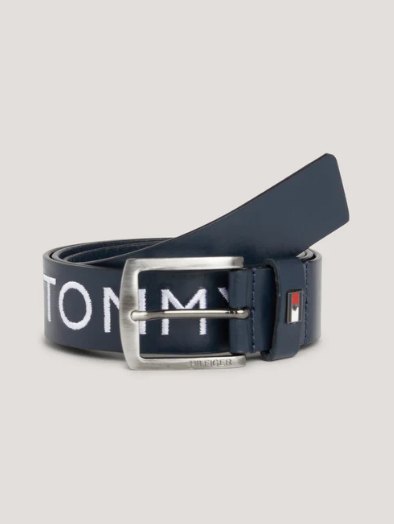 Tommy Hilfiger Tommy Hilfiger Palermo Faux Leather Belt - Desert Sky